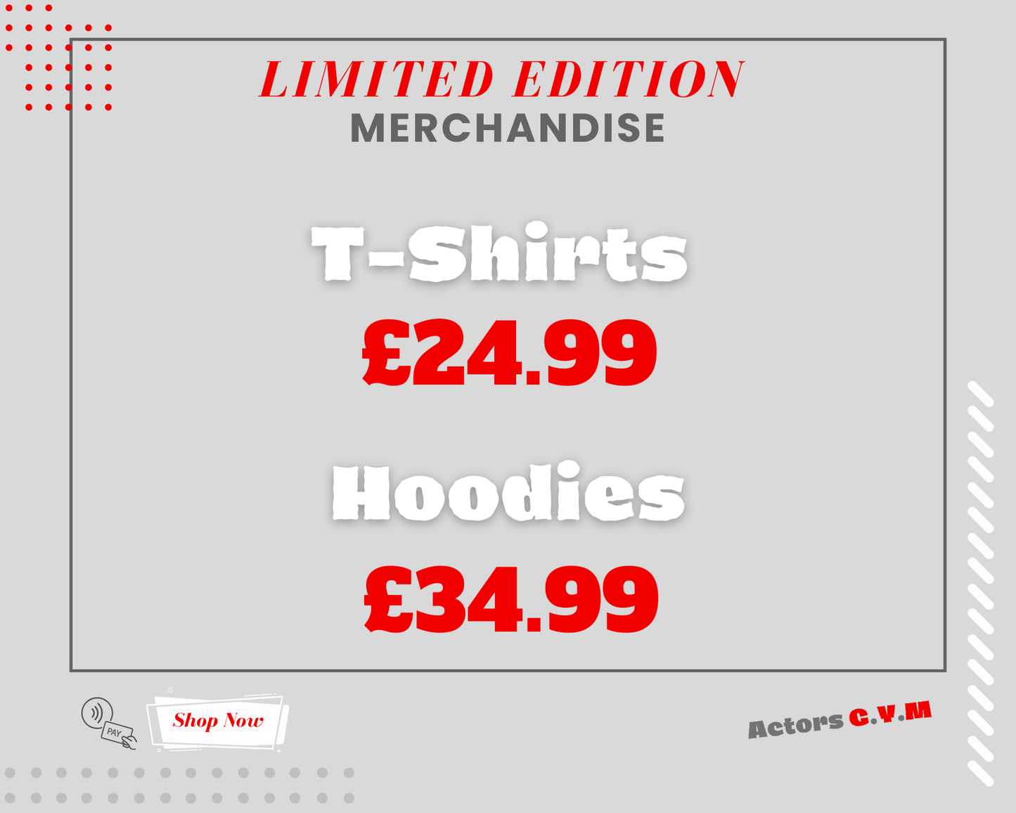 Actors G.Y.M Limited Edition | T-Shirts
