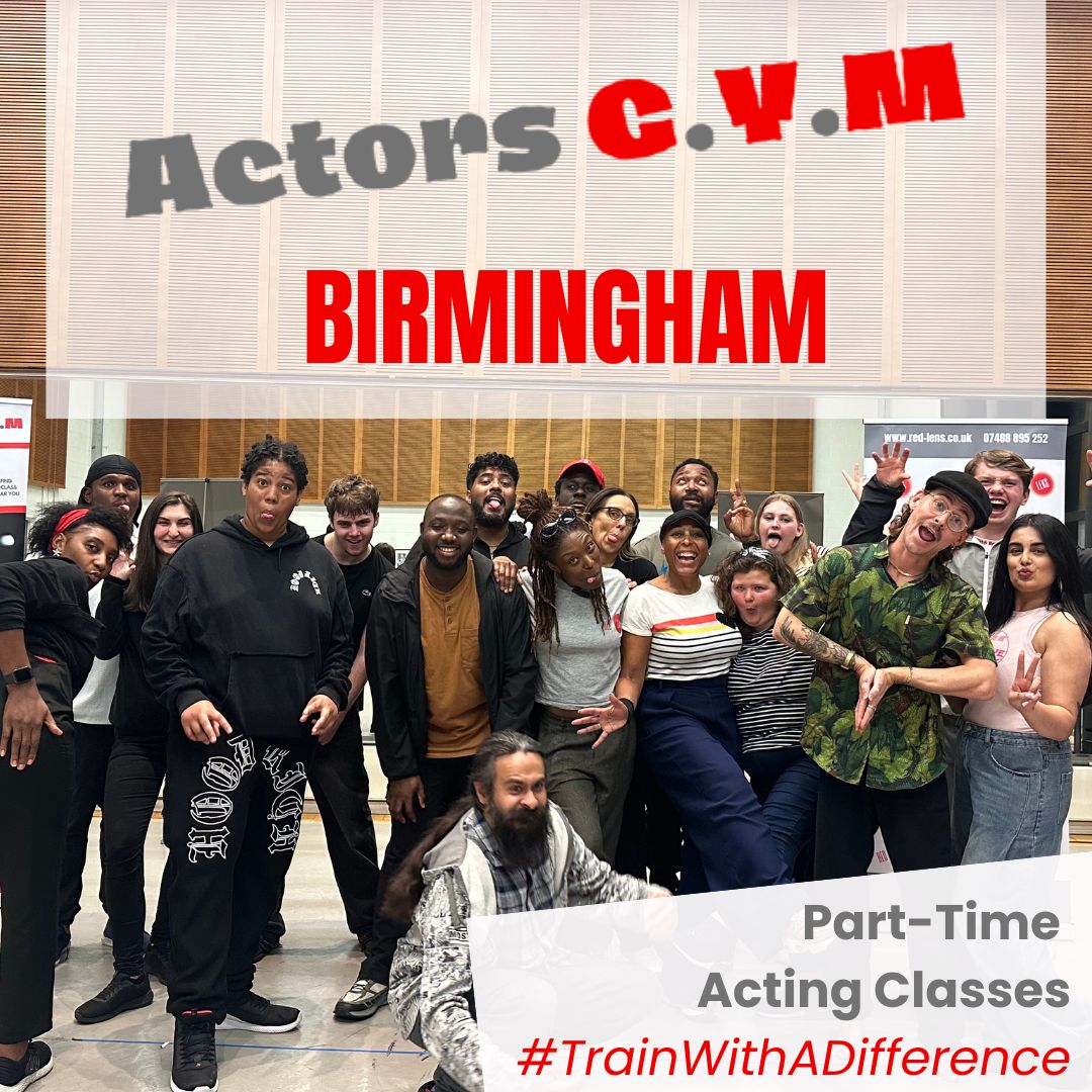 Actors G.Y.M BIRMINGHAM - 7pm Start - Group Acting Classes (2hr)