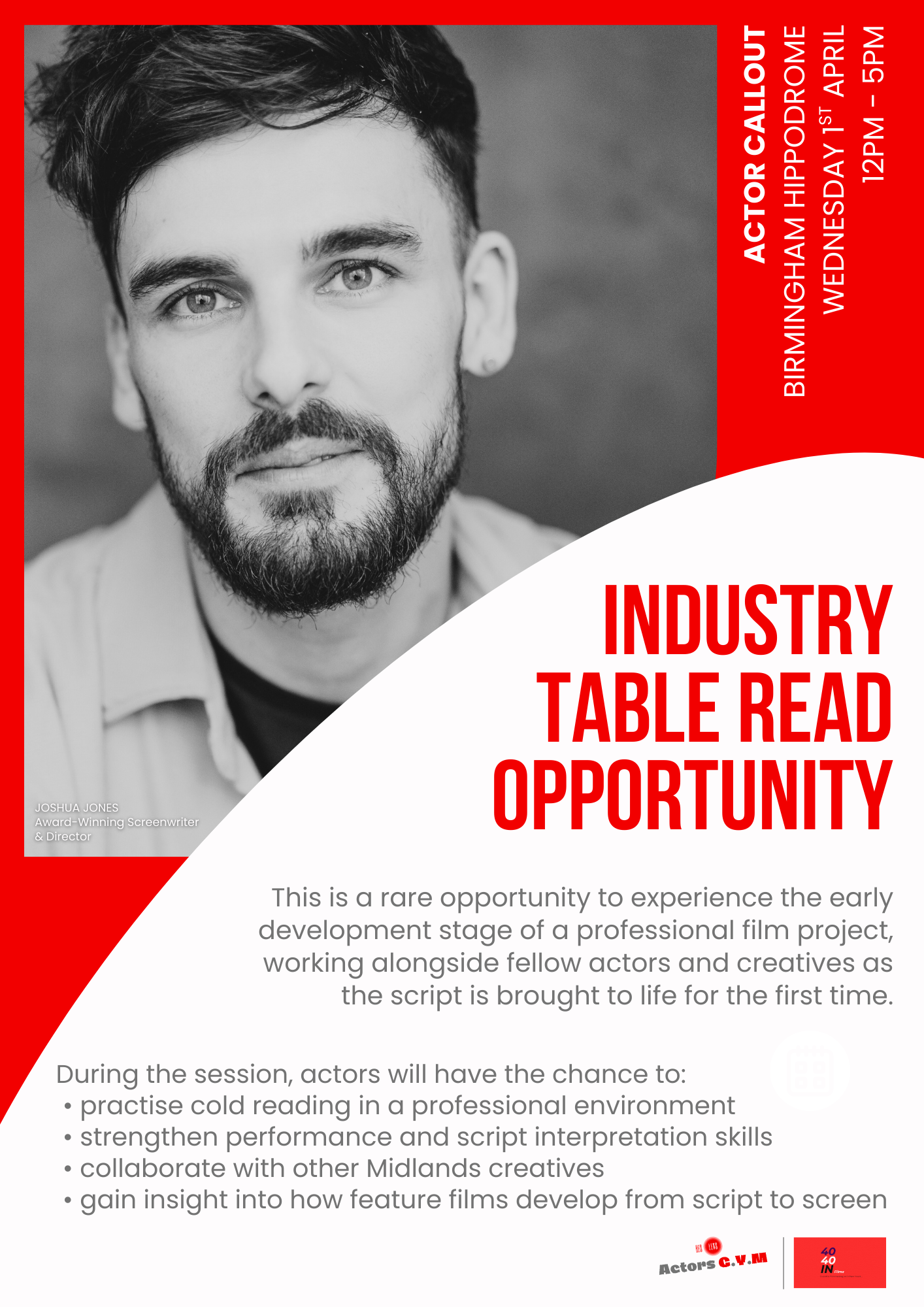 Industry Table Read Opportunity – Actor Call Out