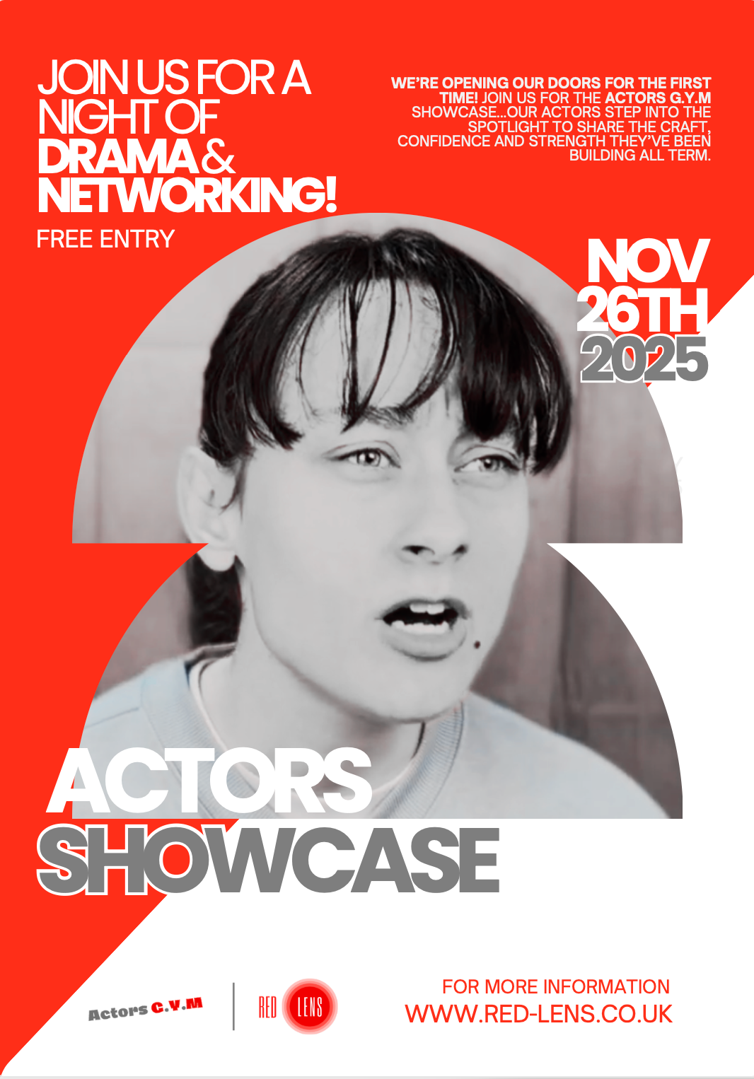 FREE Actors G.Y.M Showcase and Networking Event