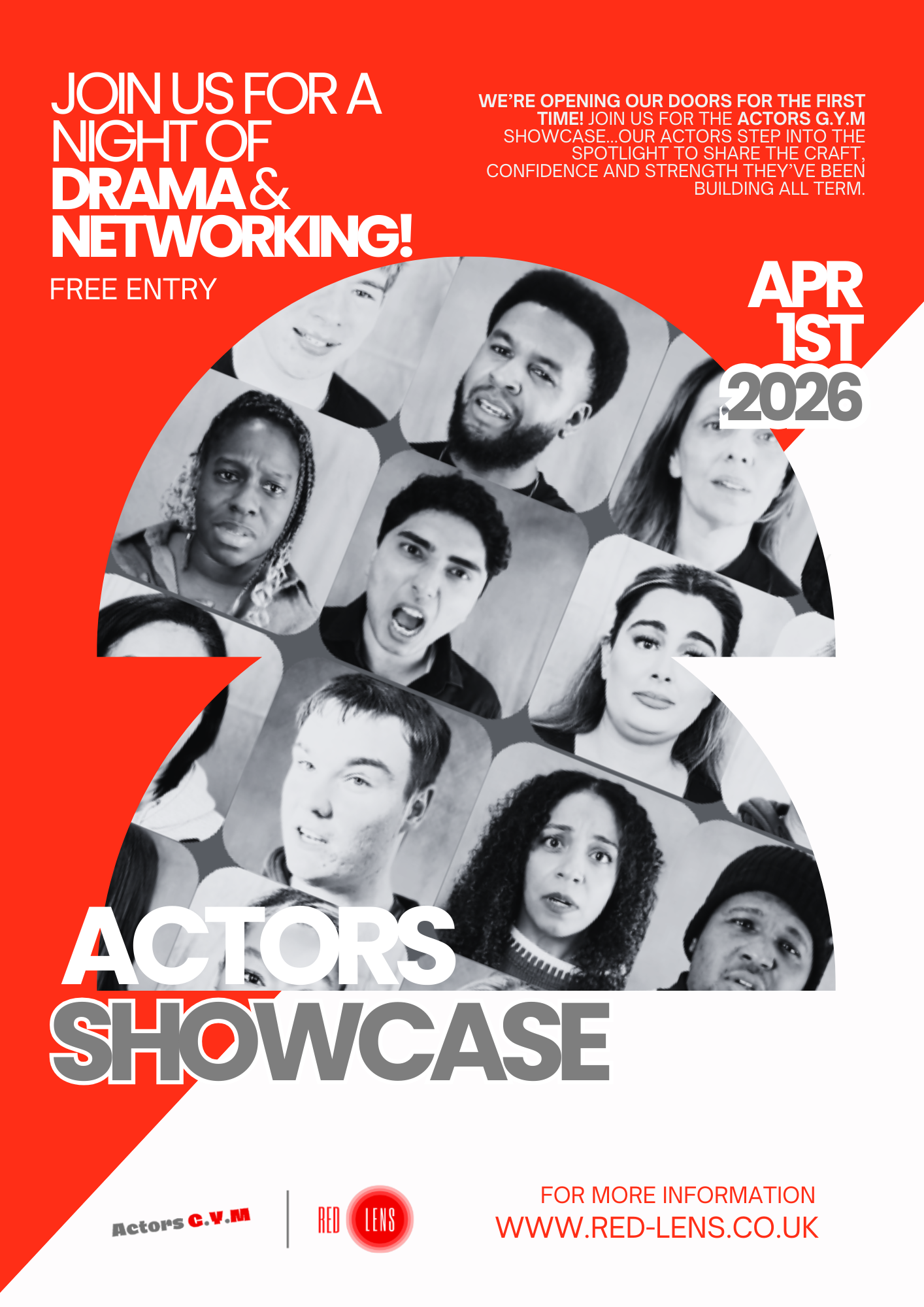 FREE Actors G.Y.M Showcase and Networking Event